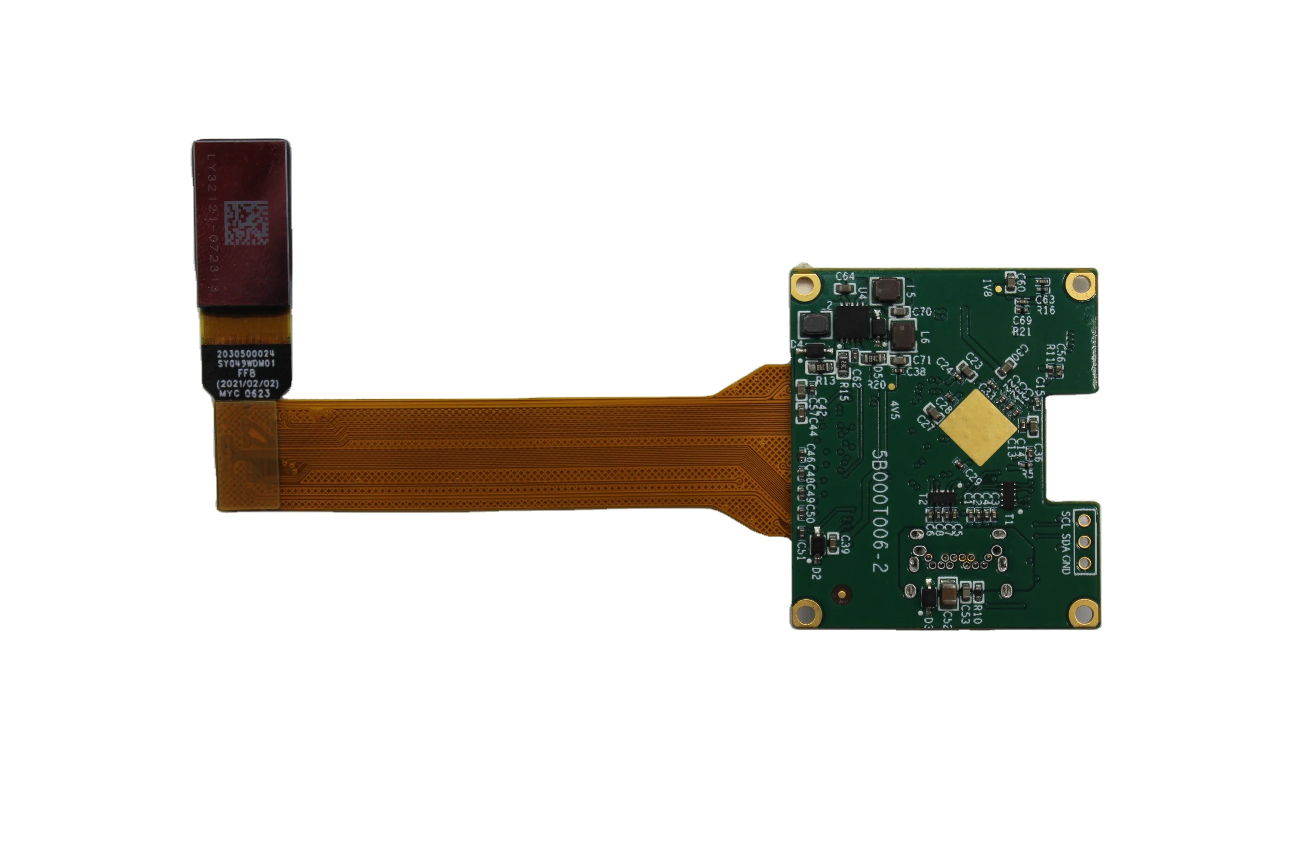 1920*1080 1800nit 0.49 Inch Near Eye Display MICRO OLED Display for AR/VR with CVBS Interface Driver Board