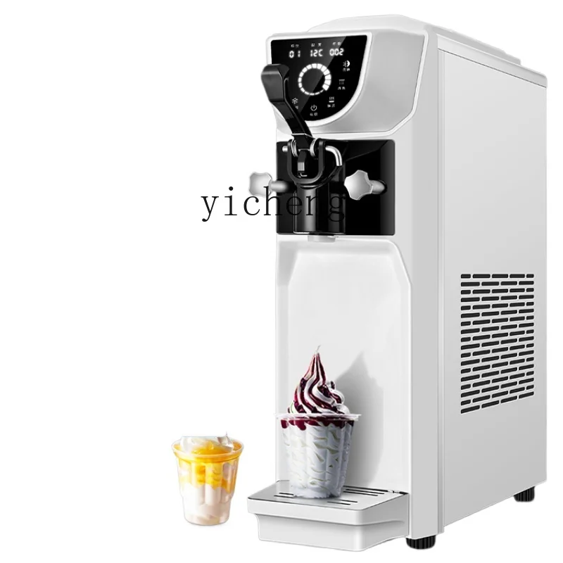 

Tqh Ice Cream Machine Ice-Cream Cone Small Vertical Desktop Ice Cream Machine Automatic Cone Crispy Soft