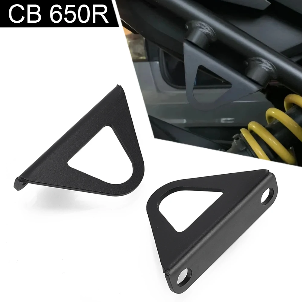 Rear Foot Rest Blanking Plates For HONDA CB650R CBR650R 2019 2020 2021 2022 2023 2024 Motorcycle Acessories Racing Hook Footrest