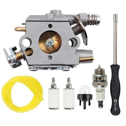 

Подходит для карбюратора Ryobi Ry3714 Ry3716 309376002, аксессуары для цепных пил, комплект для цепной пилы, газонокосилка и триммер.