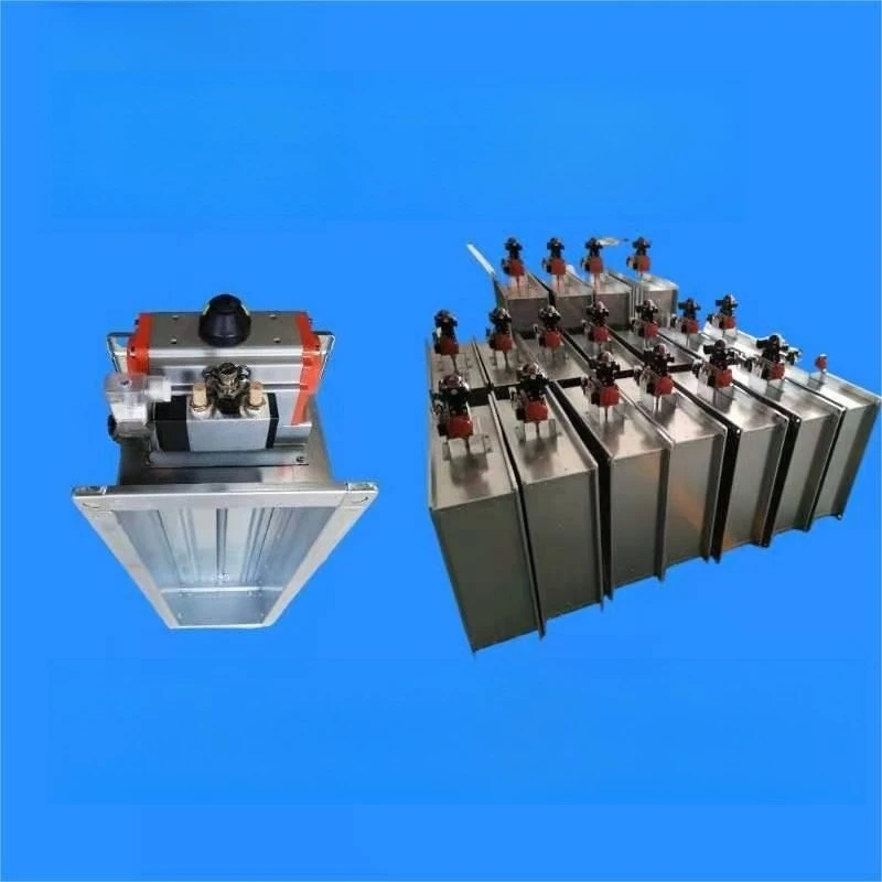 

Pneumatic air valve Manual control valve, pneumatic folio multi-leaf control valve