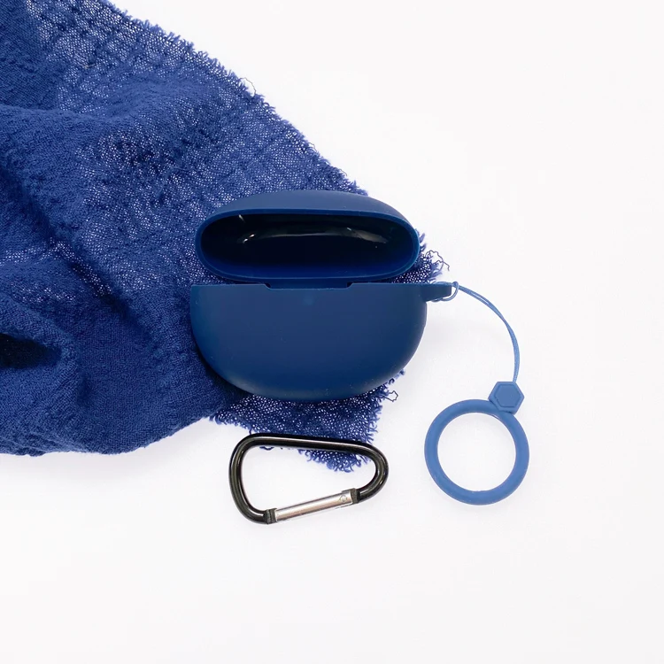 ซิลิโคนสำหรับ OPPO Enco Air / Air 2แหวน Anti-Drop Shockproof หูฟังป้องกันกรณีหูฟังกล่องกรณี Fundas