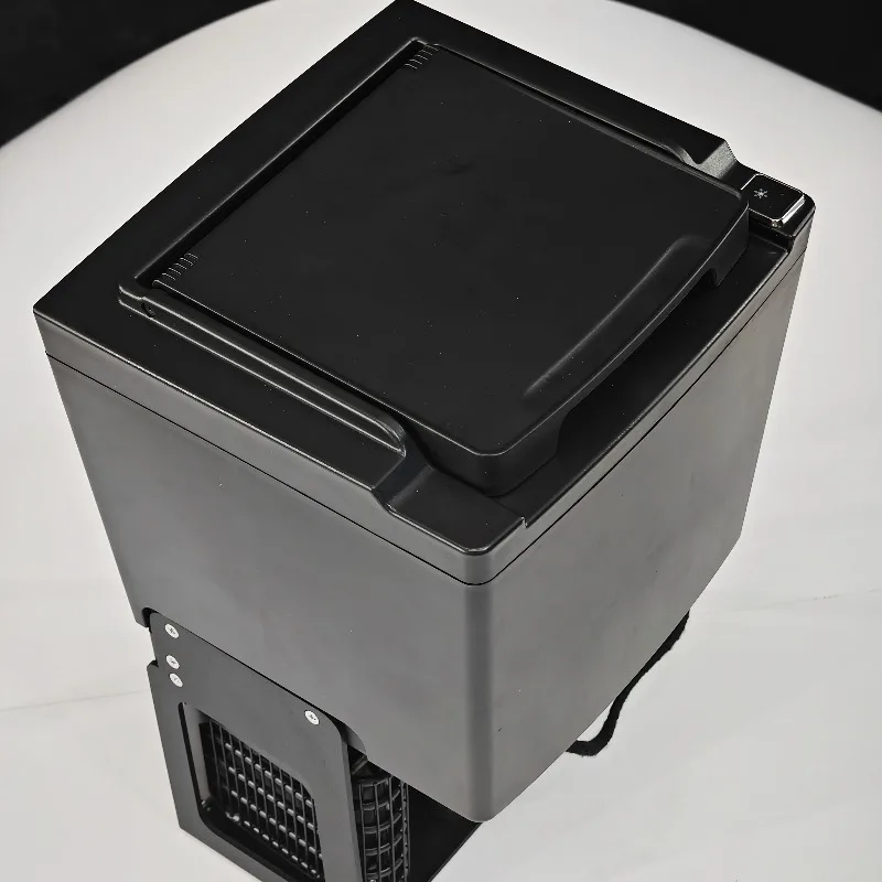 Car Center Console Fast Cooling Freezer Portable MPV Armrest Car Fridge Refrigerator