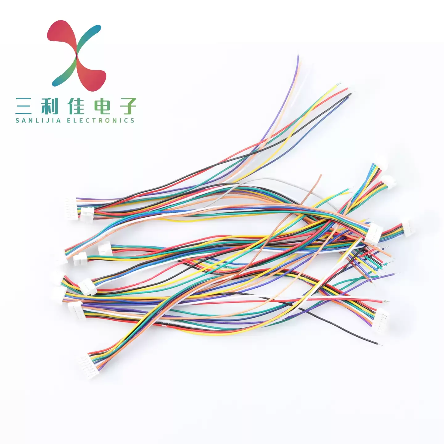 10PCS Micro JST GH 1.25 2P 3P 4P 5P 6Pin 20cm Cable Male Female Connector GH1.25 Single Double Connector With Wire 200mm 28AWG
