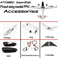 ATOMRC Swordfish Fixed Wing Model FPV Special Accessories Quick Disassembly Airframe Wings