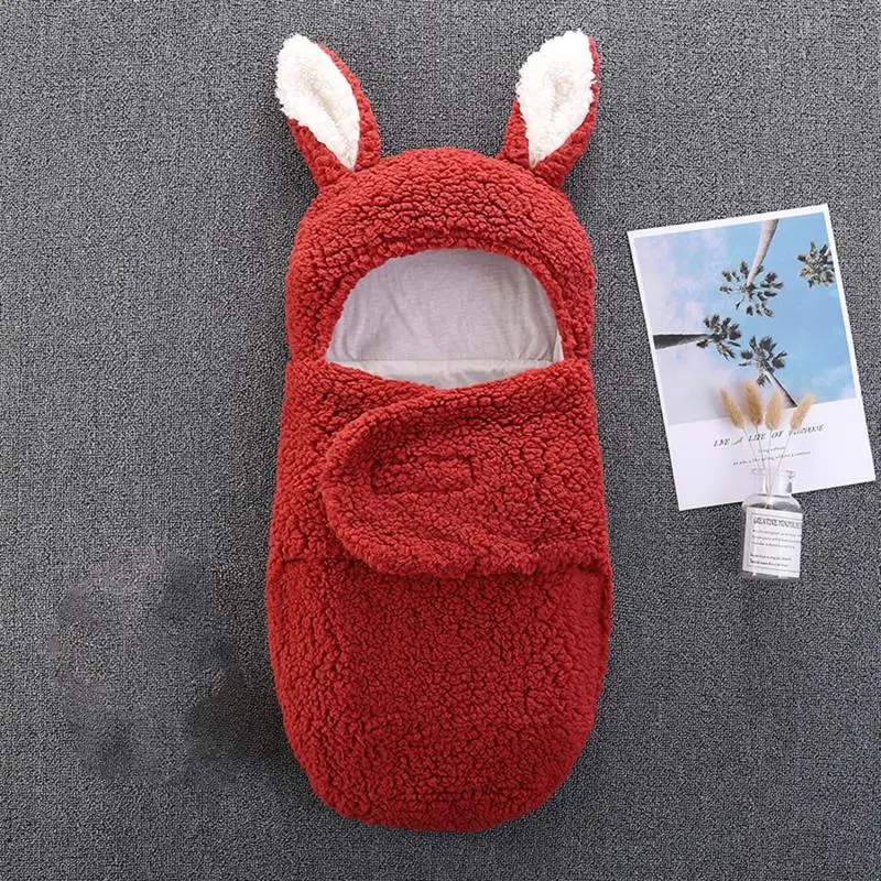 Soft Newborn Baby Wrap Blankets Baby Sleeping Bag Envelope For Newborn Sleepsack Cotton thicken Cocoon for baby 0-9 Months 2023