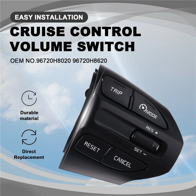 

High Quality Cruise Control Volume Cruise Control Switch For Kia Cruise Control Switch 96720H8020 For Kia RIO 2017-2021