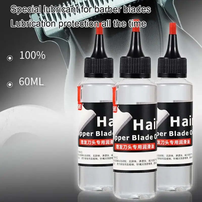 Hair Clipper Blade Oil Electric Shaver Lubricating Oil Trimmer Scissors Maintenance Oil for Barber Hair Cutting Tools
