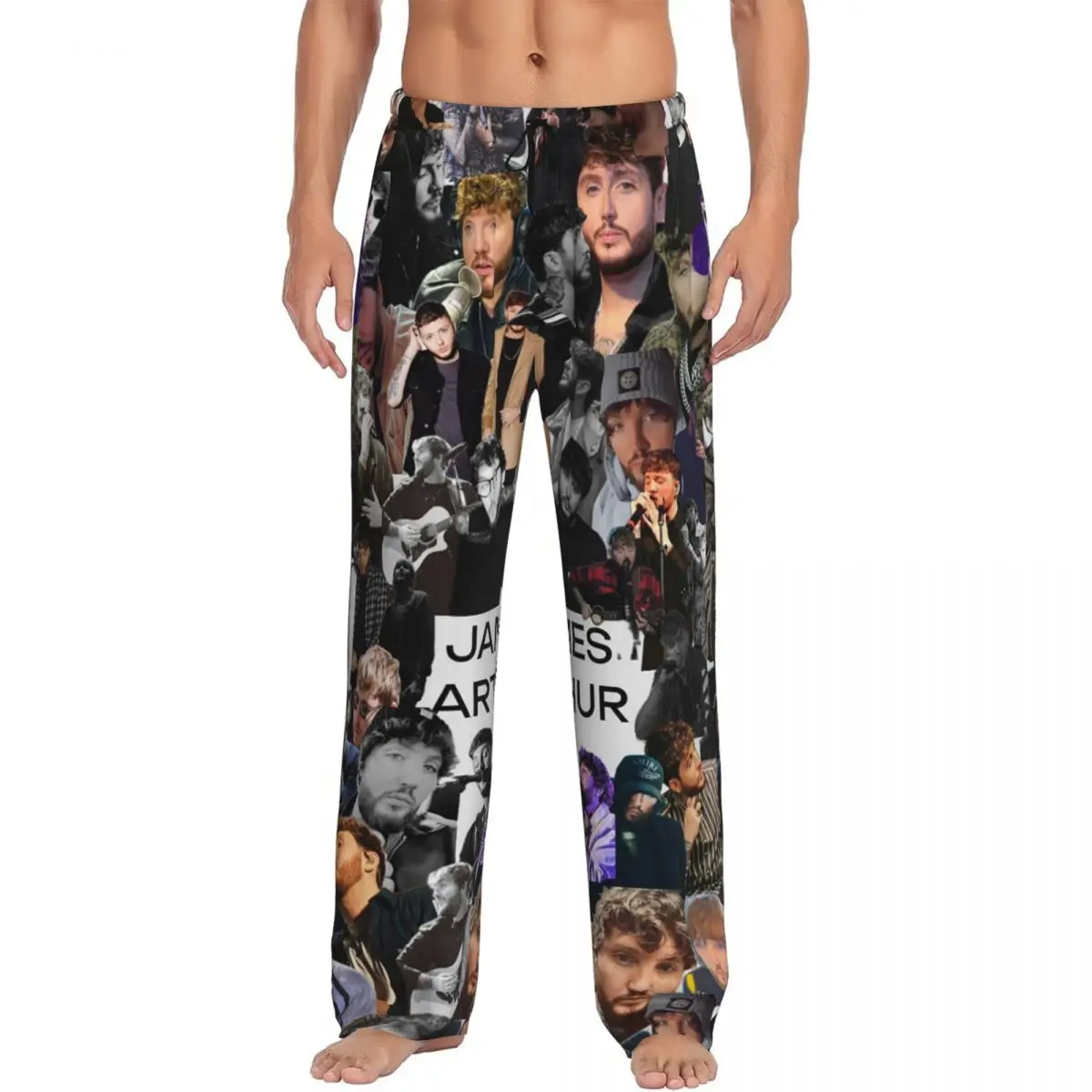 

Пользовательские James Arthur Itll All Make Sense In The End, пижамные штаны, мужская одежда для сна, штаны для сна с карманами