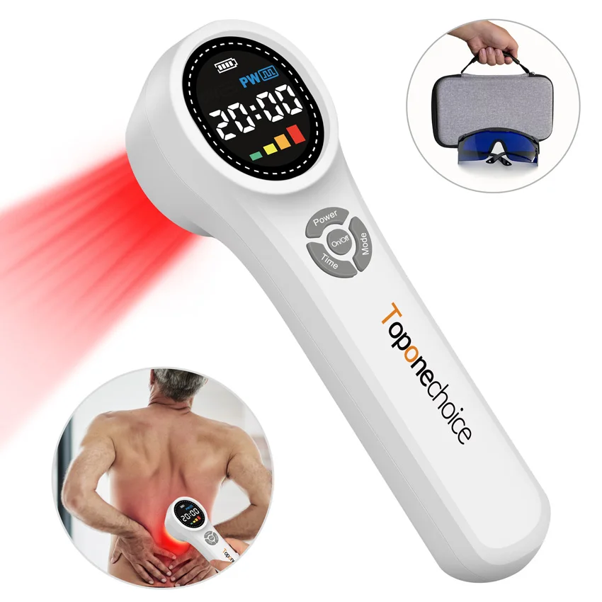 

660nm 810nm 980nm Near Infrared Light Therapy Device Cold Laser Physical Therapy for Pain and Inflammation Tissue Repair