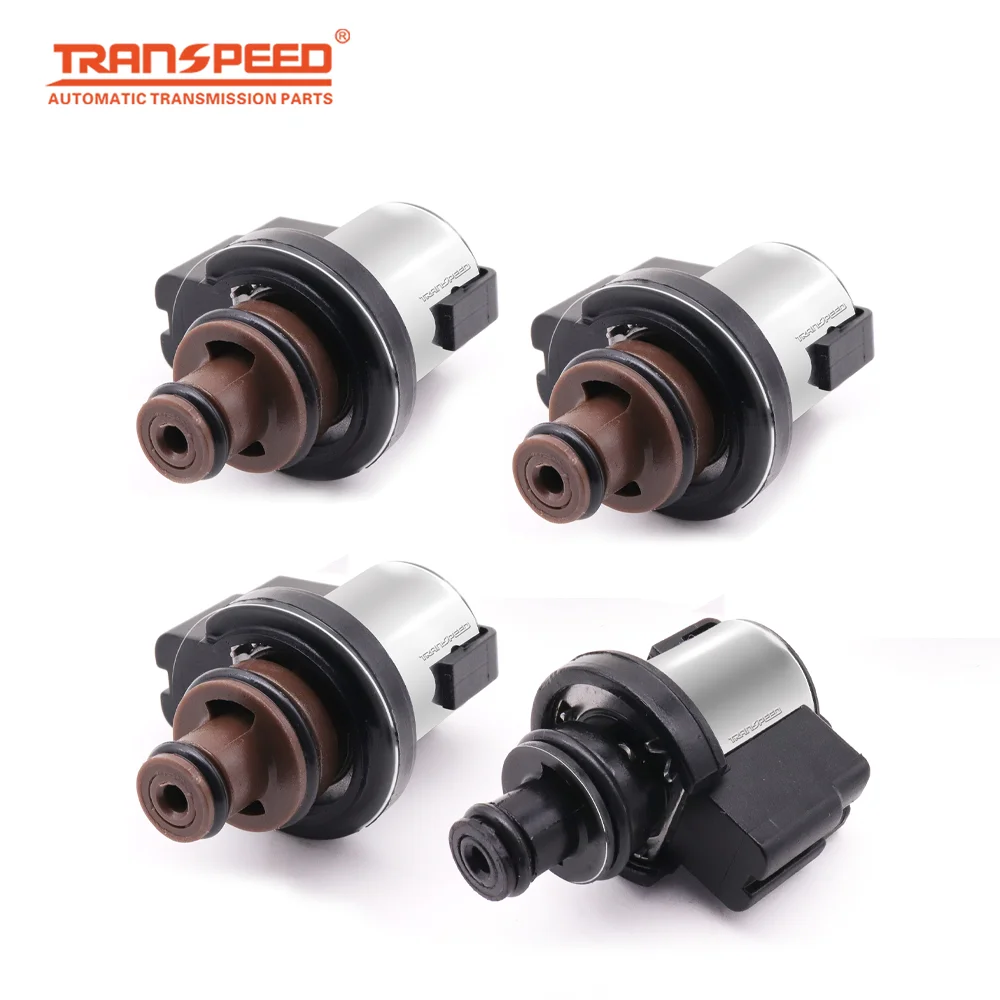 TRANSPEED Set of TR690 TR580 Torque Converter Lock-Up & AWD Solenoid Valve CVT Transmission 31825-AA050 31825AA051 52 For Subaru