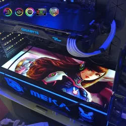 Customized Computer Case RGB Panel 5V/12V RGB Colorful Modding For VGA/PSU/Cabinet Backplate Light Board PC Gamer DIY