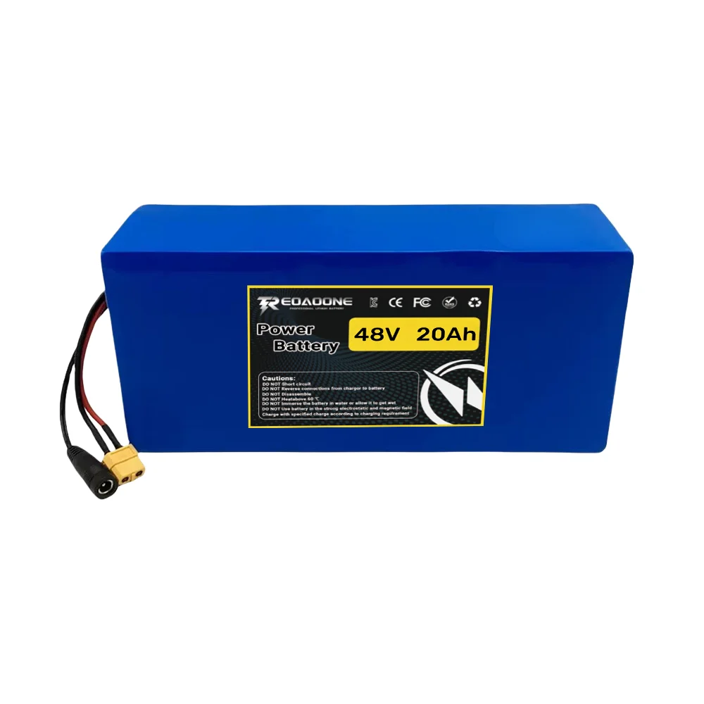 

48V 13S5P 21700 Lithium Battery Pack 20Ah Suitable for scooters, mountain bikes with BMS+54.6V charger.