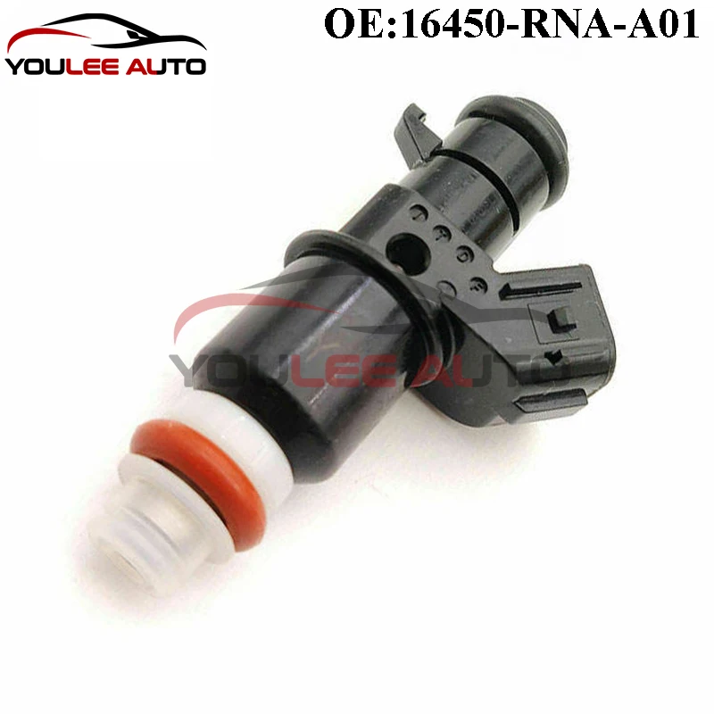 

New 16450-RNA-A01 16450RNAA01 Fuel injector For Honda Civic Fit City CR-Z 2006-2016 1.5L 1.8L L4 Auto Parts