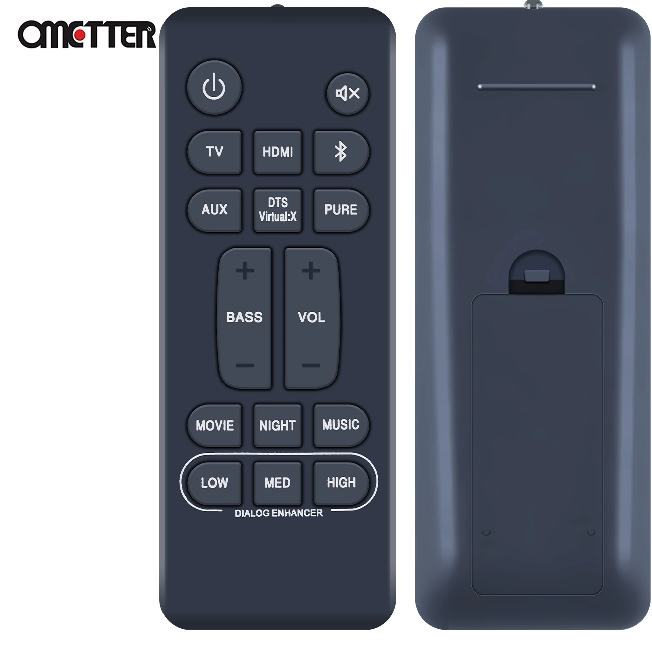 RC-1236 يصلح ل دينون التحكم عن بعد المسرح المنزلي نظام شريط الصوت RC1236 DHT-S216 DHTS216 DHT-S216H DHTS216H