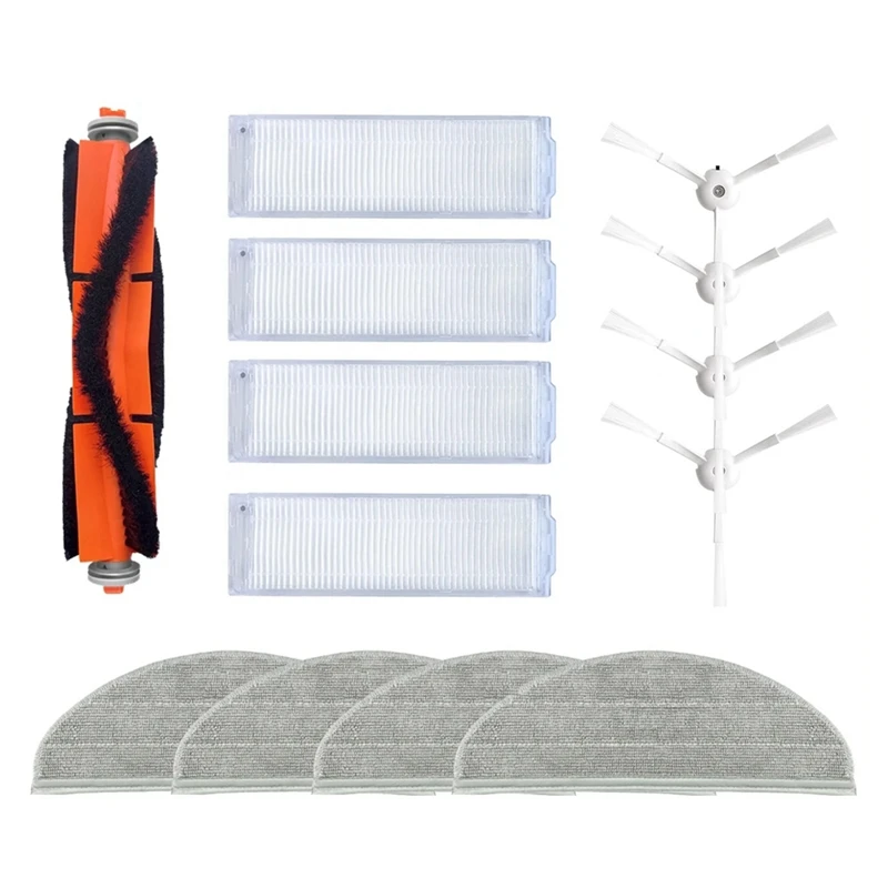 

For Viomi V3 VXVC25 / MJSTP / Redroad G10 Robot Vacuum Main Side Brush HEPA Filter Mop Pad Spare Parts Accessories