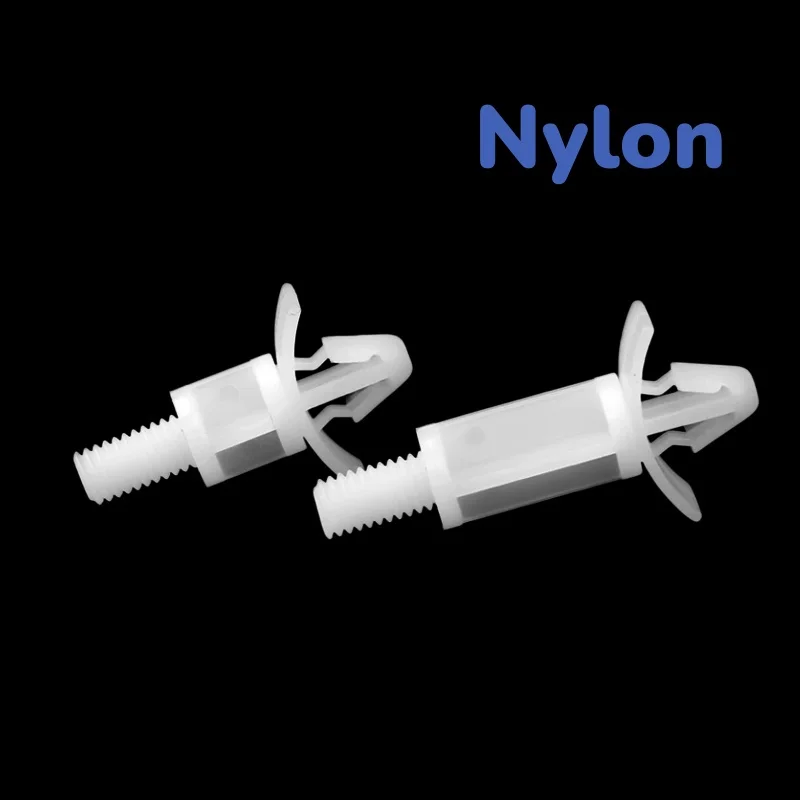 Circuit Board Bracket Screw Type Plastic Fixing Column Aeroplane Nylon Buckle Type PCB Board Isolation PM-408/410/414/417/420