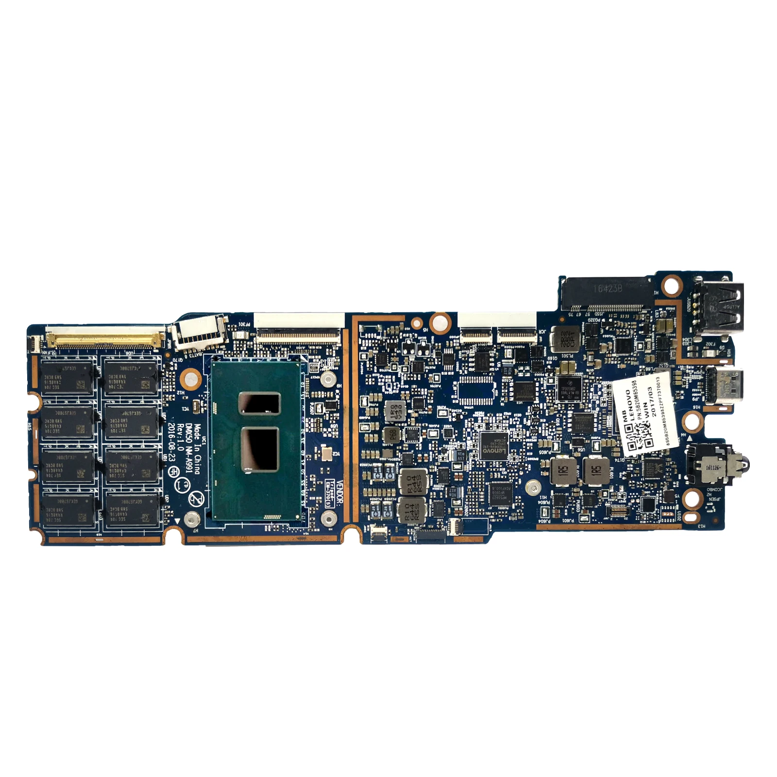 Placa base para portátil Lenovo ideapad Miix 720-12IKB, NM-A991, 5B20M65428, con CPU i5 i7 de 7ª generación, 8GB de RAM