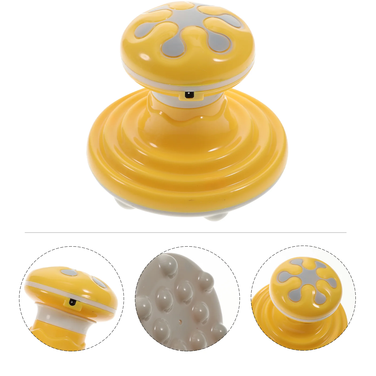 Mini masajeador eléctrico de mano ligero, herramienta de adelgazamiento para cuello, espalda, piernas, pies, dispositivo de cuidado de la piel, alimentado por USB