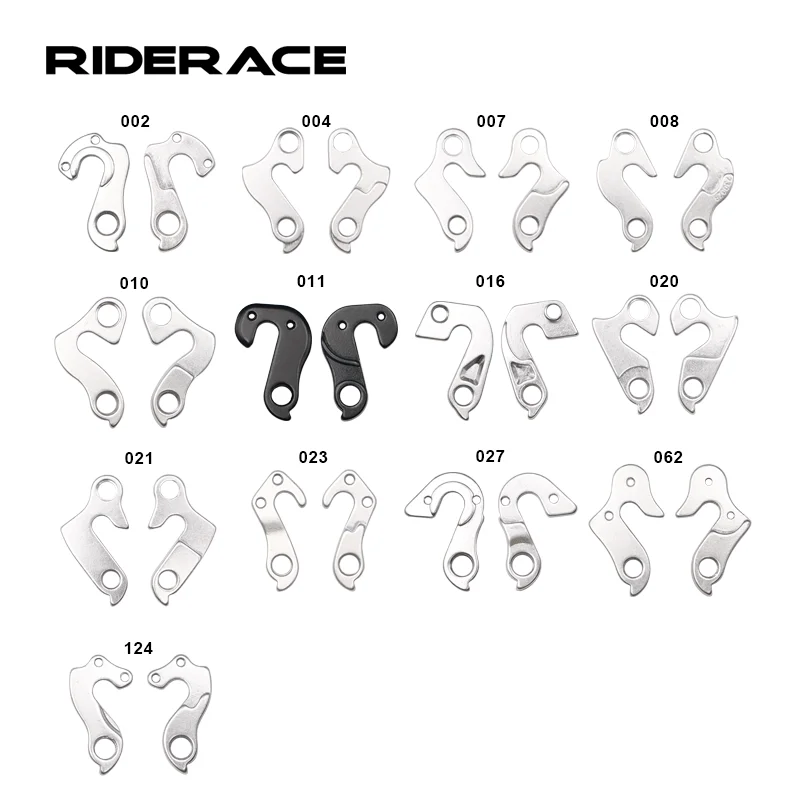 Bike Rear Derailleur Tail Hook Extender Hanger Adaptor Bicycle Rear Gear Mech Derailleur Hanger Dropout Convertor Adapter