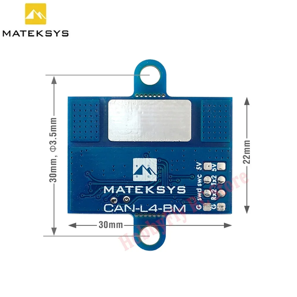 MATEK CAN-L4-BM AP_PERIPH DroneCAN Protokoll DIGITAL POWER MONITOR für RC Flugzeug Multirotors r H743 Slim V3 DIY Teile