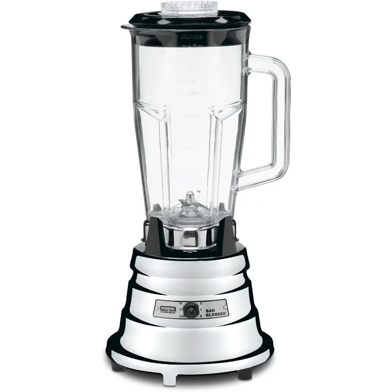 Chrome Bar Blender with Stainless Steel Container,High Speed Blenders Kitchen Appliances