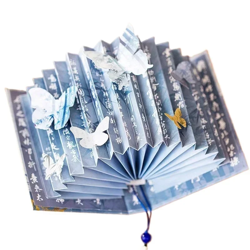 National style merchandise Luoshen fan book lamp