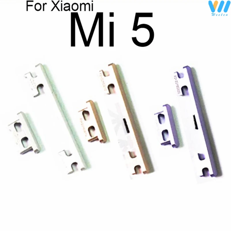 Power Button Volume Buttons For Xiaomi Mi 5 5s 5X MiA1 Mi5S Plus ON OFF Power Volume Up Down Side Keys Button Replacement Parts