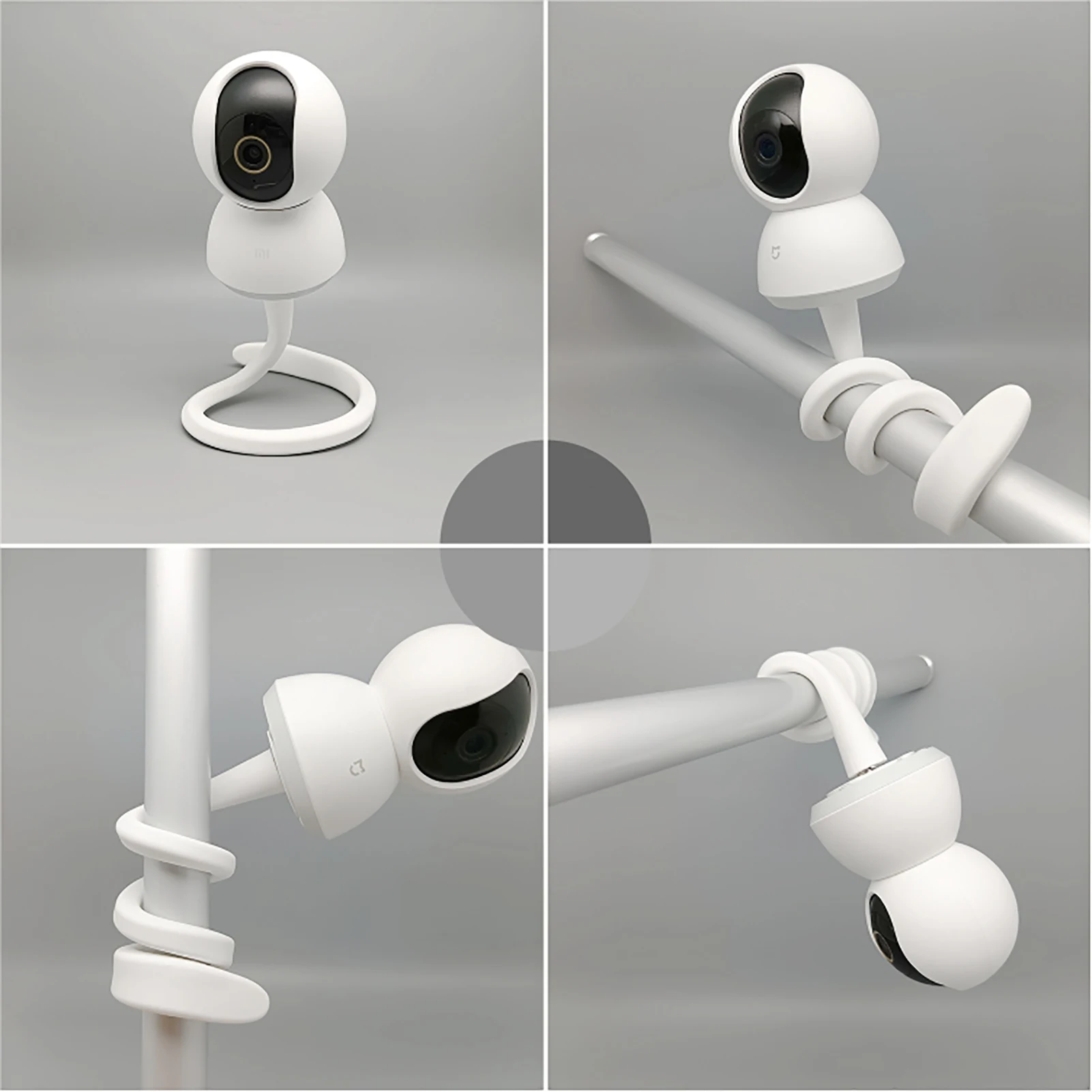 Baby Camera Mount Flexible Twist Mount Bracket For Baby Monitor Security CameraAttaches Camera To Crib Cot Shelves Furniture