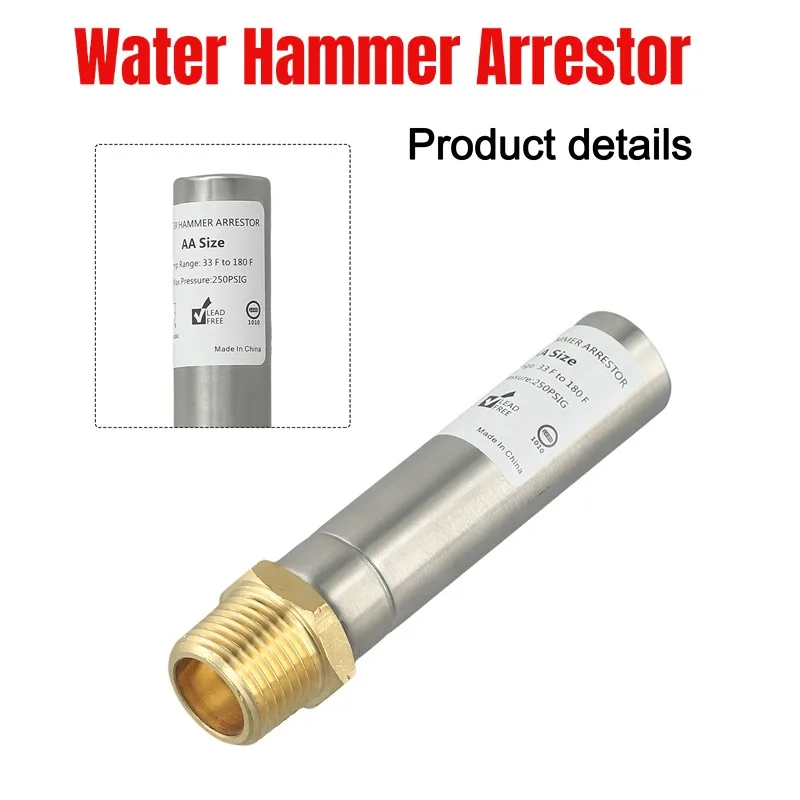 

Kitchen Hammer Arrestor Hammer Arrestor 1/2 Kitchen Laundry Compact Size Durability Easy To Install Long Time Use