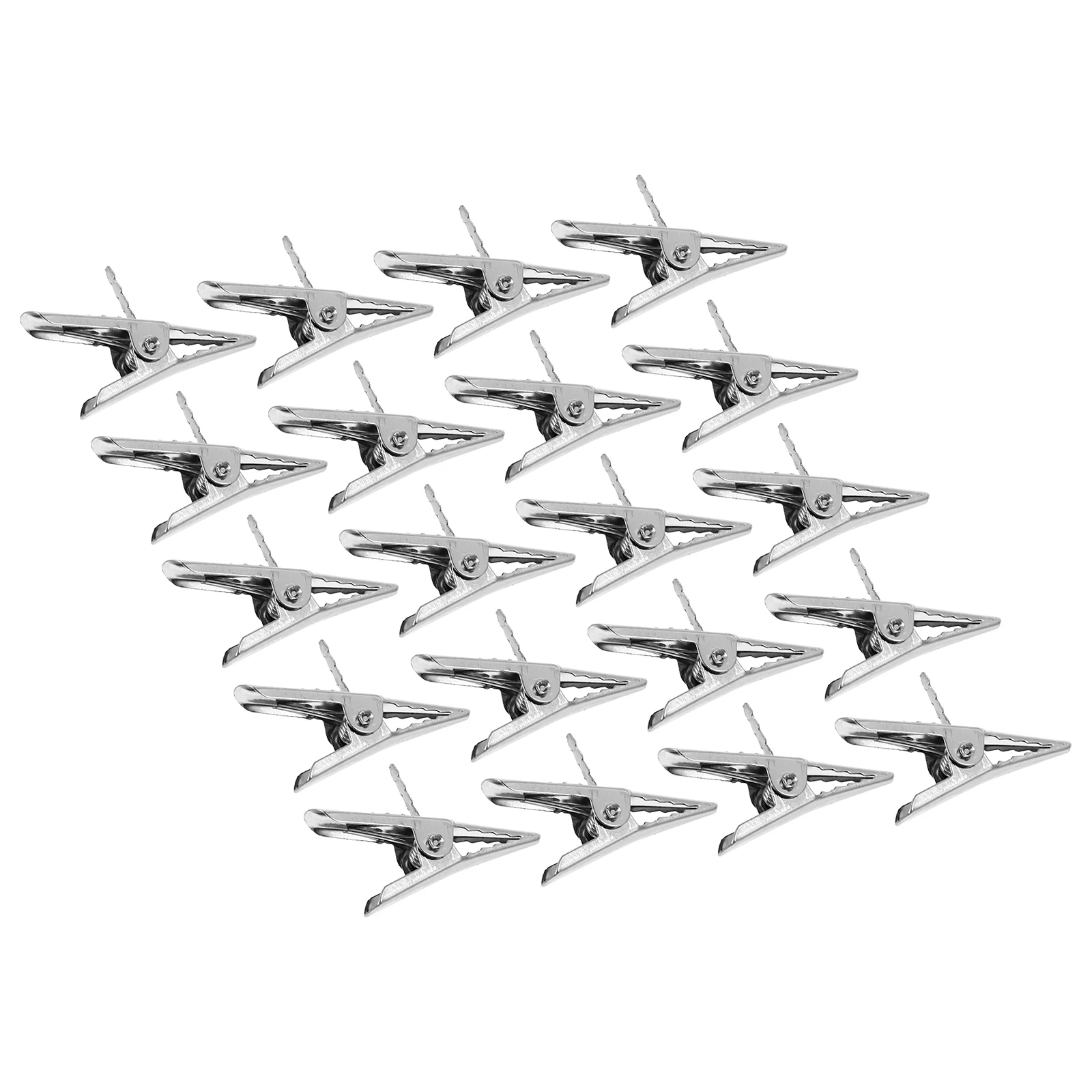 

50pcs Decorative Clips Christmas Tree Wreath Ornament Holders Metal Multi-purpose Xmas Adornment Stylish Unique Compact Fine