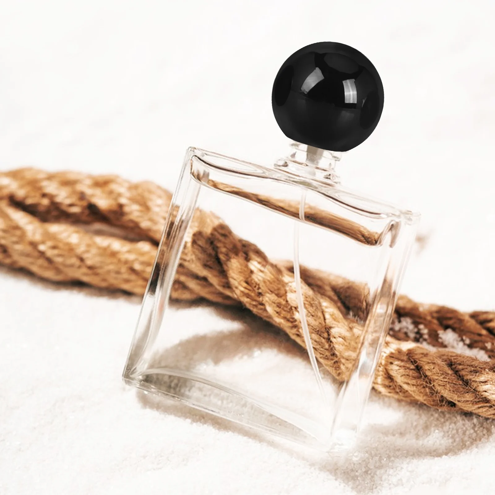 

5pcs Perfume Ball Cap Spherical Design Luxury Finish For Portable Spray Bottle Cover Fragrance Sample Bottles Decorative Caps