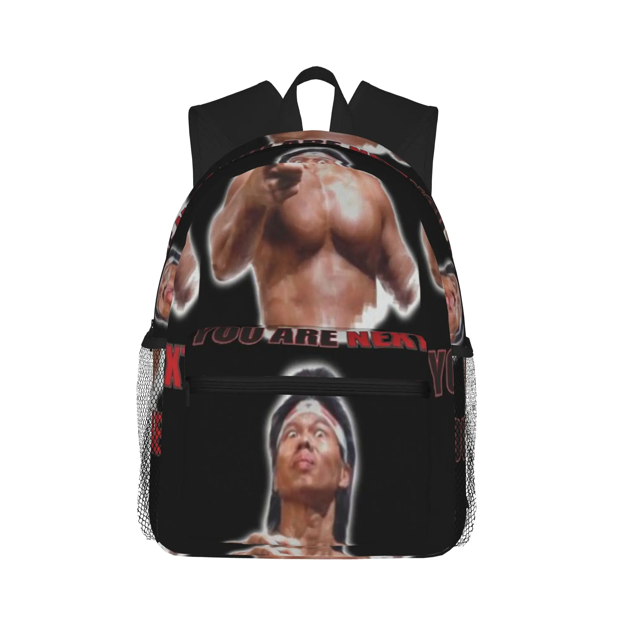 

Bolo Yeung Chong Li You Are Next Sketch Bloodsport Classic Movie Casual Backpack for Students and Adults Feminina backpack