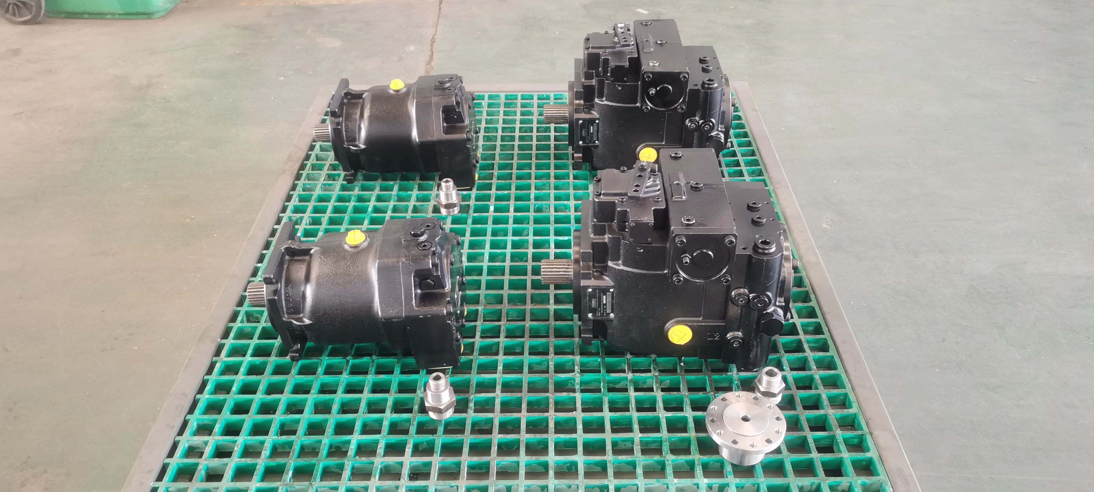 Transmission hydrostatique, plus rendement, vert, arracheuse de fourrage