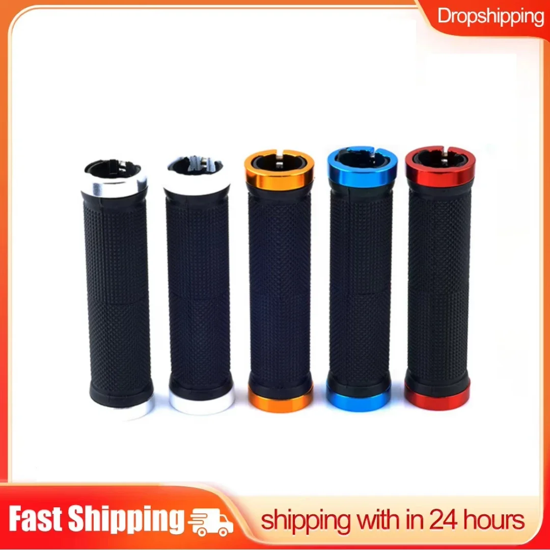 

High Quality Bike Grip Bicycle Handle MTB Outdoor Rubber 1Pair 33.5mm Accessories Bicycle Bike Bilateral Cycling