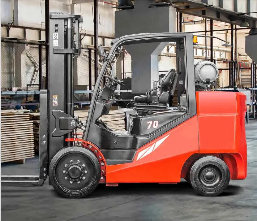 Customized Montacargas Combustion Interna Pneumatic 5T 7T LPG Dual Fuel Diesel Forklift