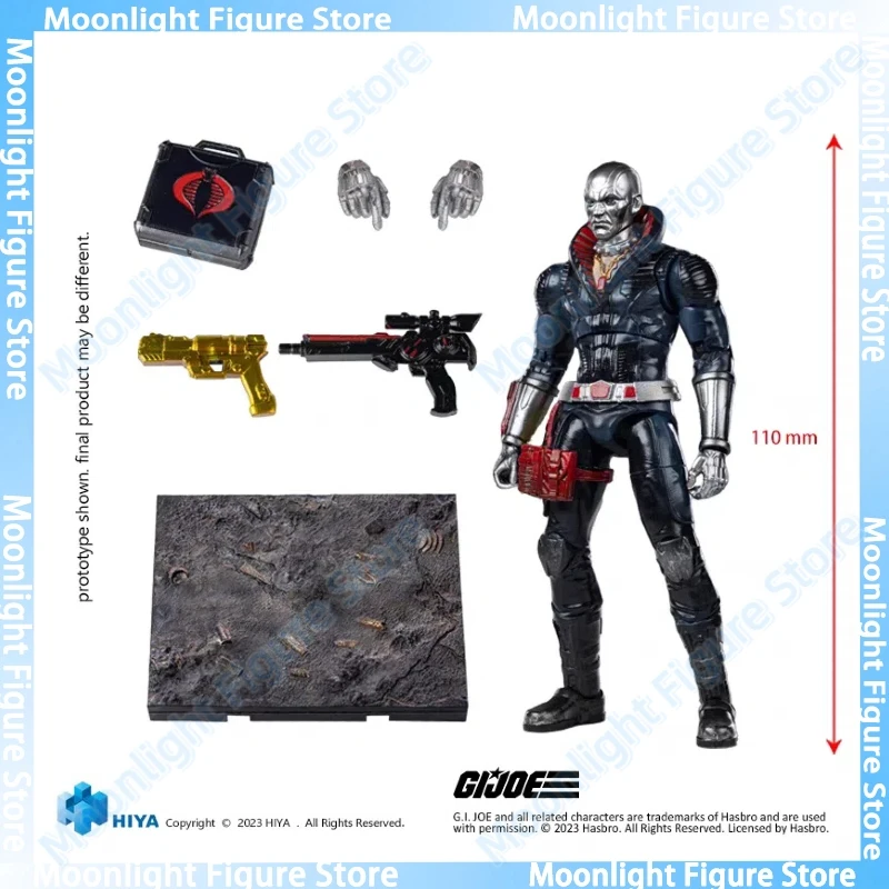 

В наличии HIYA Exquisite MInI G.I.Joe Destro 1/18 солдат куклы анимационная фигурка игрушка подарок модель коллекция хобби