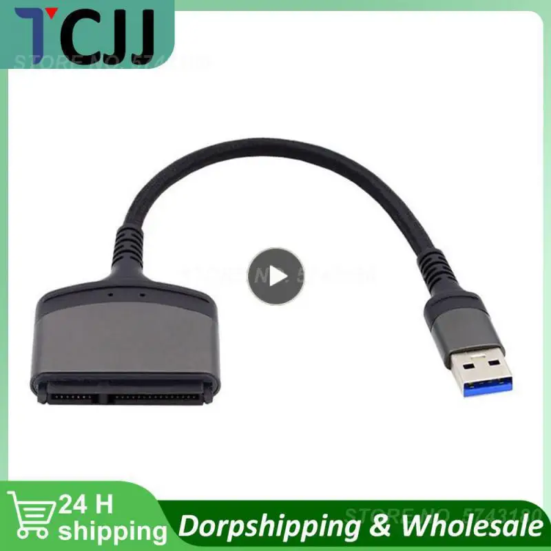 3.0/Type C To SATA Cable Adapter 6 Gbps for 2.5 Inch External HDD SSD Hard Drive SATA 3 22 Pin Adapter SATA Cables