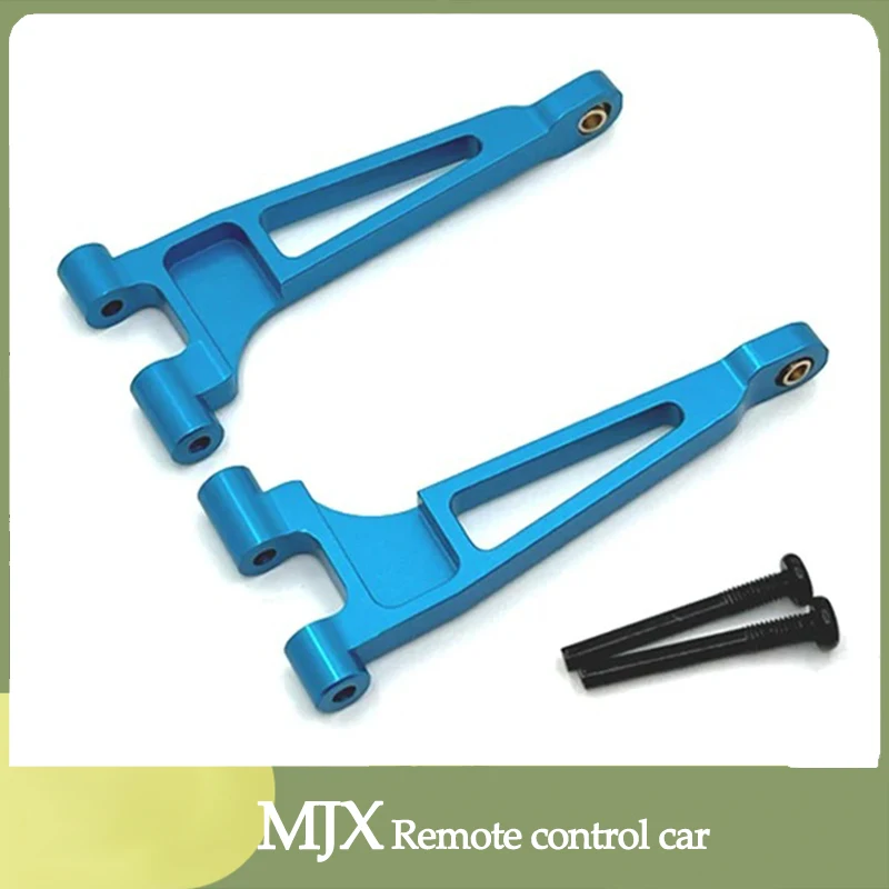 MJX-piezas de coche con Control remoto, actualización de Metal después de la modificación del brazo oscilante superior, 1/14, 14209, 14210