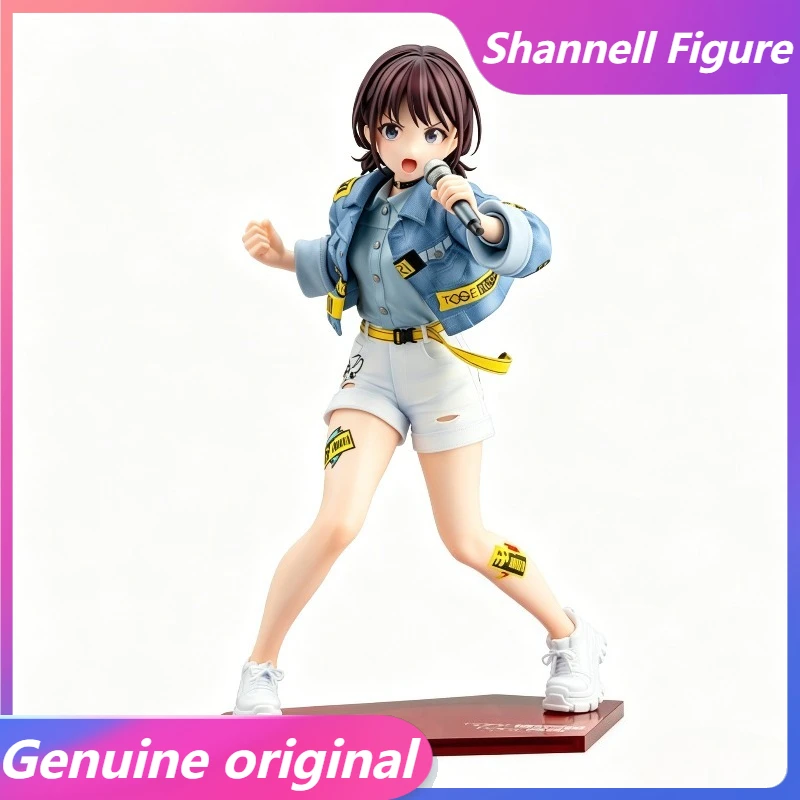 

In stock KOTOBUKIYA Original GIRLS BAND CRY Iseri Nina 19.8cm PVC Action Anime Figure Model Toys Figure Collection Doll Gift