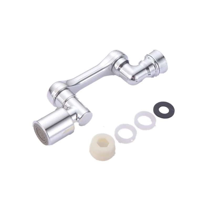 1080 ° Universal Rotation Extender Faucet Aerator Plastik Tap Splash Filter Dapur Baskom Kran Bubbler Nozzle Robotic Arm