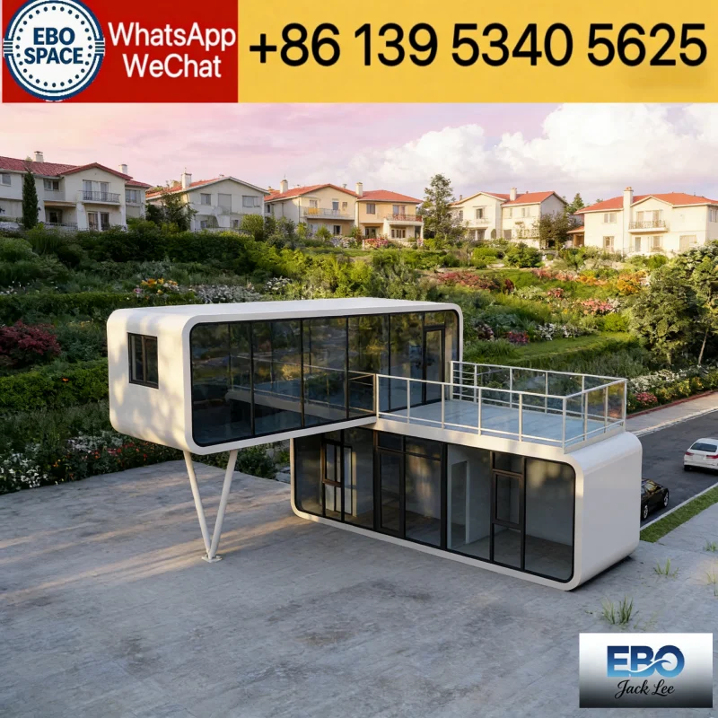Premium Prefabricated Expandable Container House Foldable Design Easy Transport for Resort Villa and Residential Use