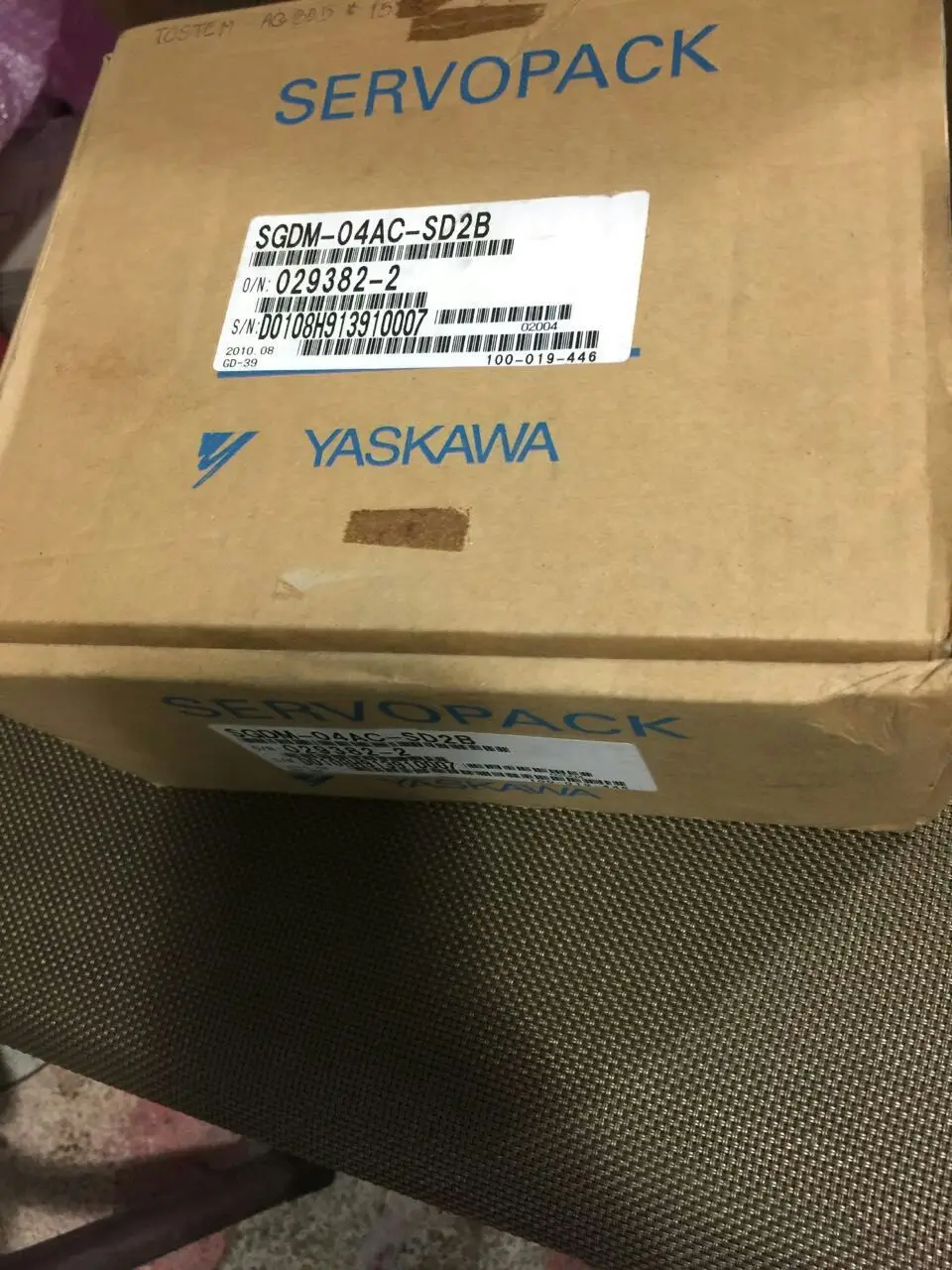 

SGDM-04AC-SD2B New Original Yaskawa Servo Driver Sufficient Stocks Debuggable Parameters