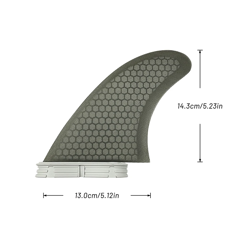 Surfboard Fins Double Tabs 2 Keel fin Double Tabs 2 quilhas surf  FCS 2 fins In Surfing Yellow color TF Honeycomb Fiberglass