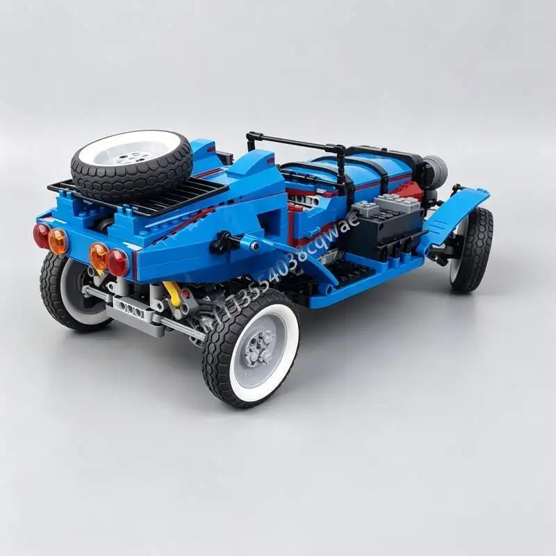 1273PCS RC Rally Racing Vehicle Building Blocks MOC Model DIY Creative Assembly Educational Toy Popular Gift Collection Display
