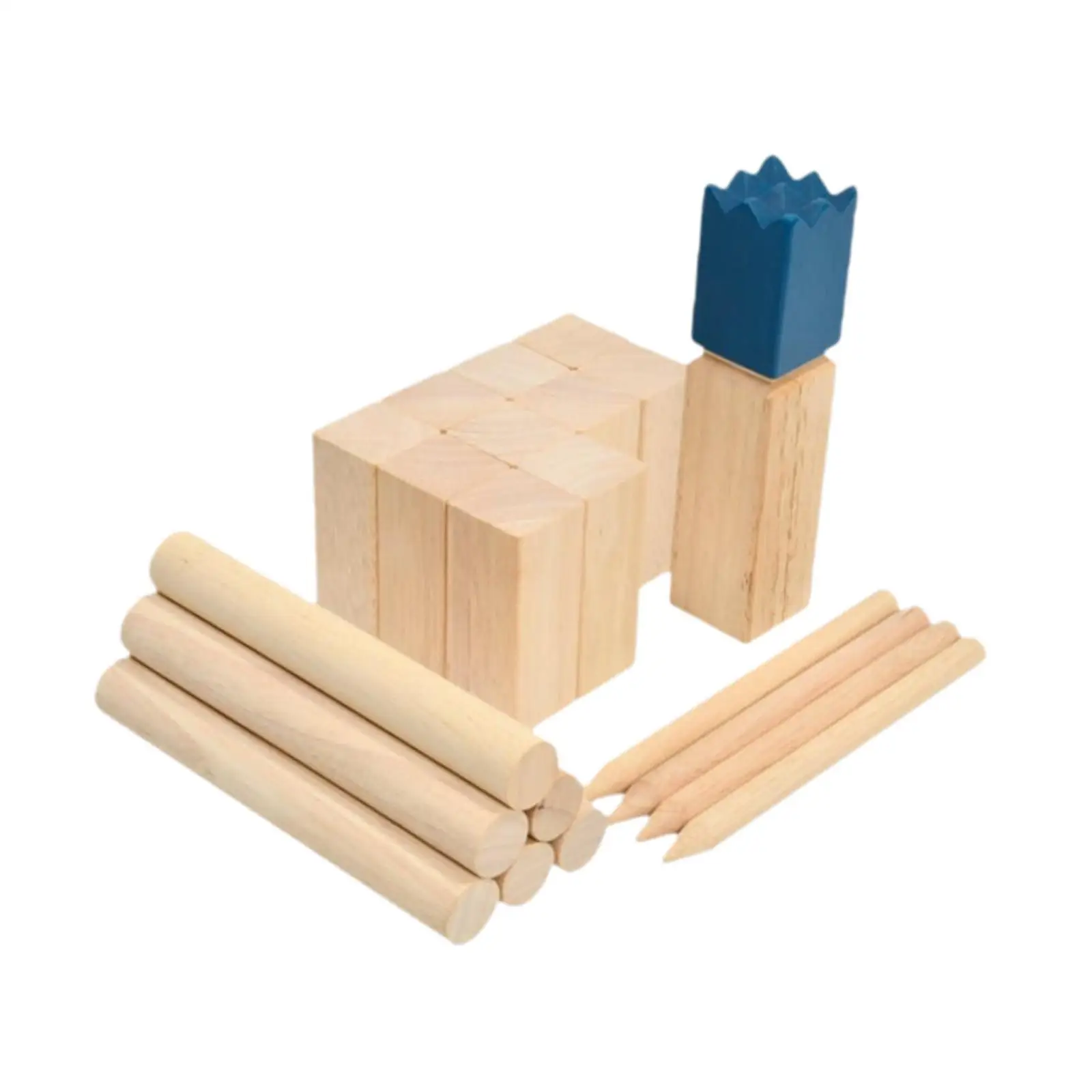 

Игровой набор Kubb на заднем дворе, интерактивный практичный, развлекательный, игра для броска на открытом воздухе для двора, садовый лужайка, взрослых и детей