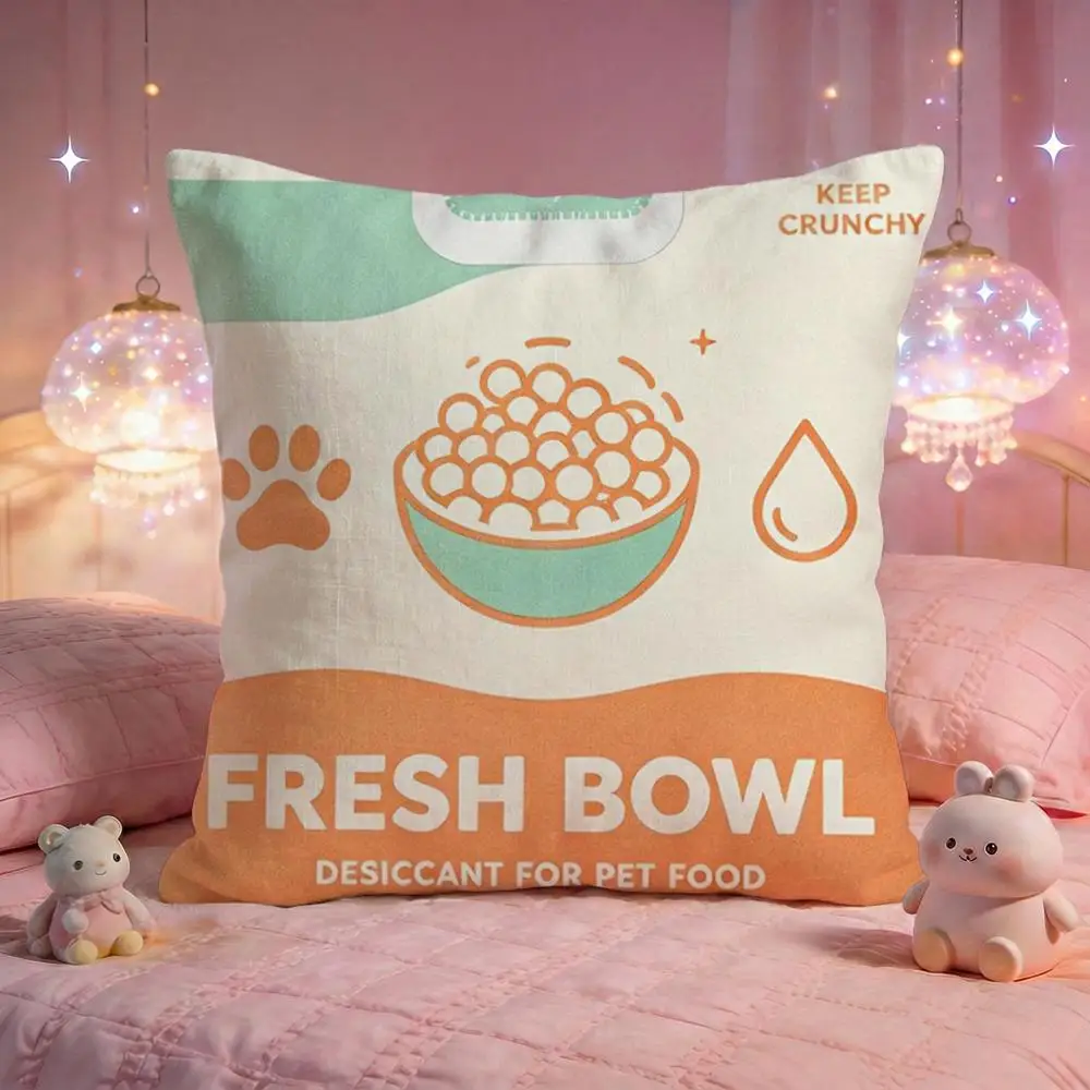 Heavy-Duty Desiccant Cushion Cover Premium Comfort Reversible Pillow Cove -Two in One Design for Any Room & Car Interior