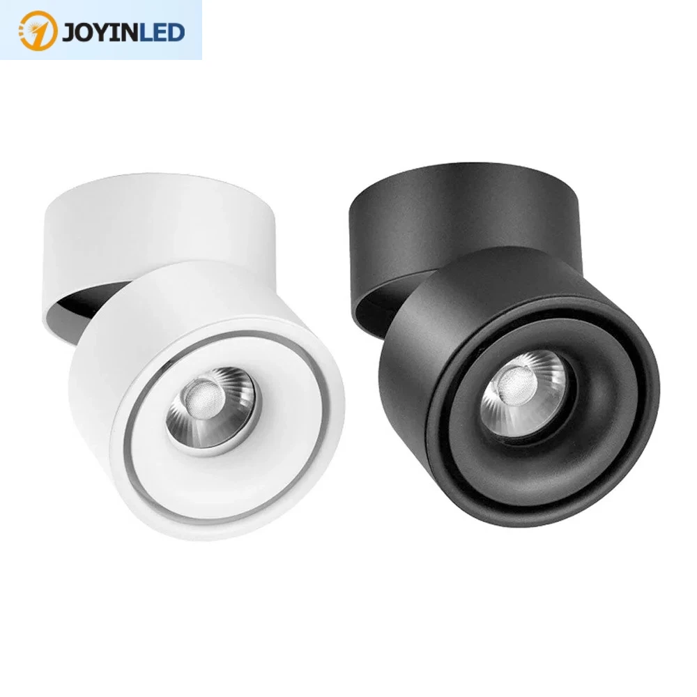 

Surface Mounted Rotating Anti Glare LED Downlight 7W/10W/18W COB Ceiling Lamp Spot Light AC90-260V Indoor Lighting