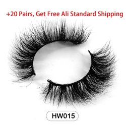 Dropshipping Wholesale Natural Wispy 3d Mink False Lashes Makeup Mink Fake Eyelashes With Soft Band Make-up For Women