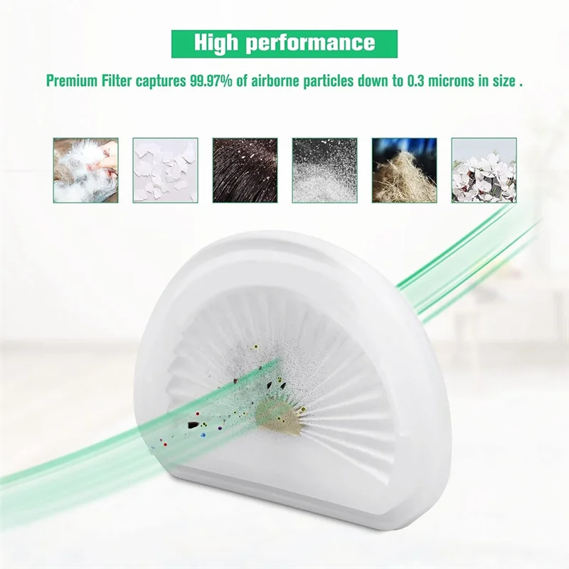 Filtros de vácuo de substituição A44F-8Pack para Black + Decker Dustbuster VLPF10, modelo de vácuo manual HLVA320J00 e N 575266